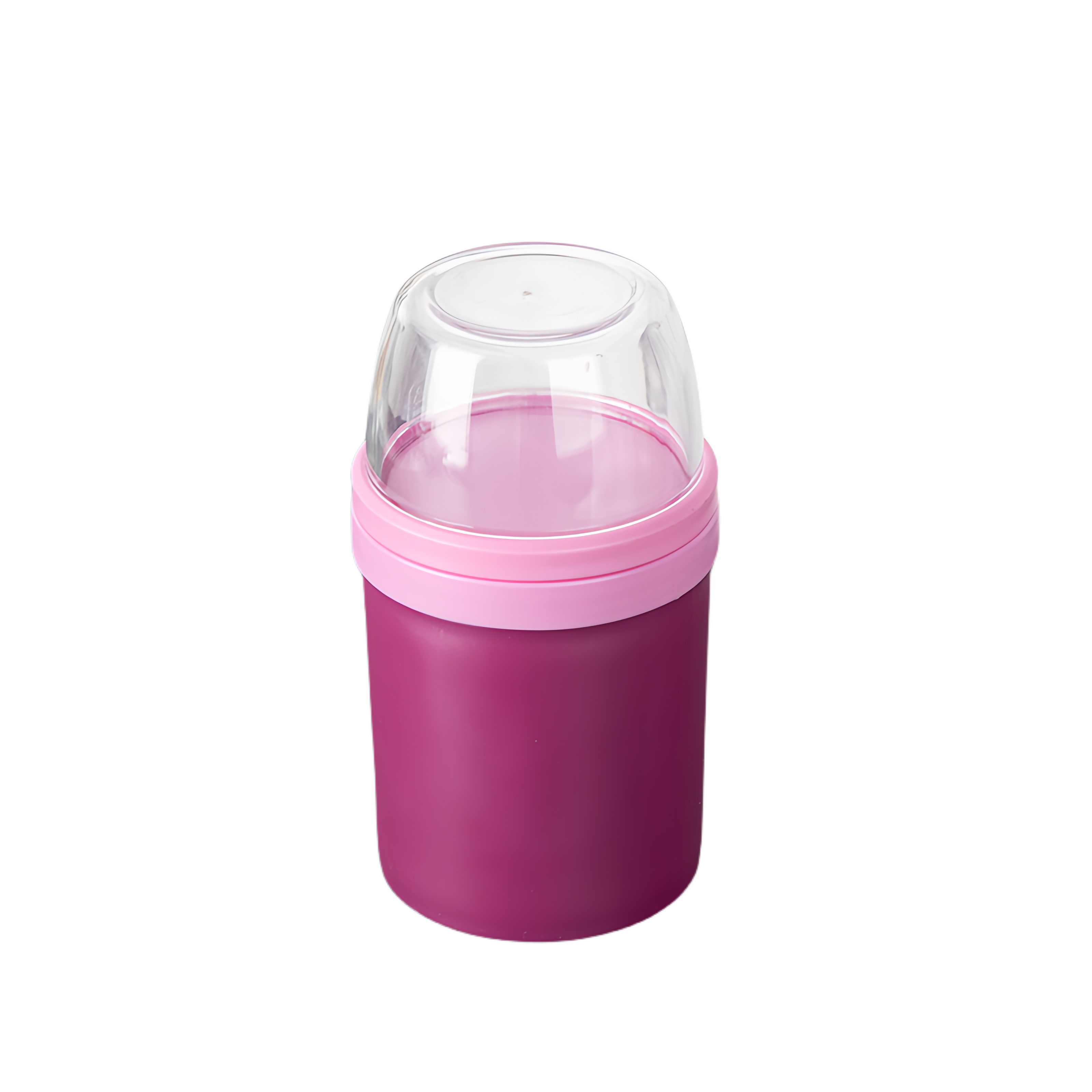 qinge Custom Plastic Water Cup with Lid for Drinking