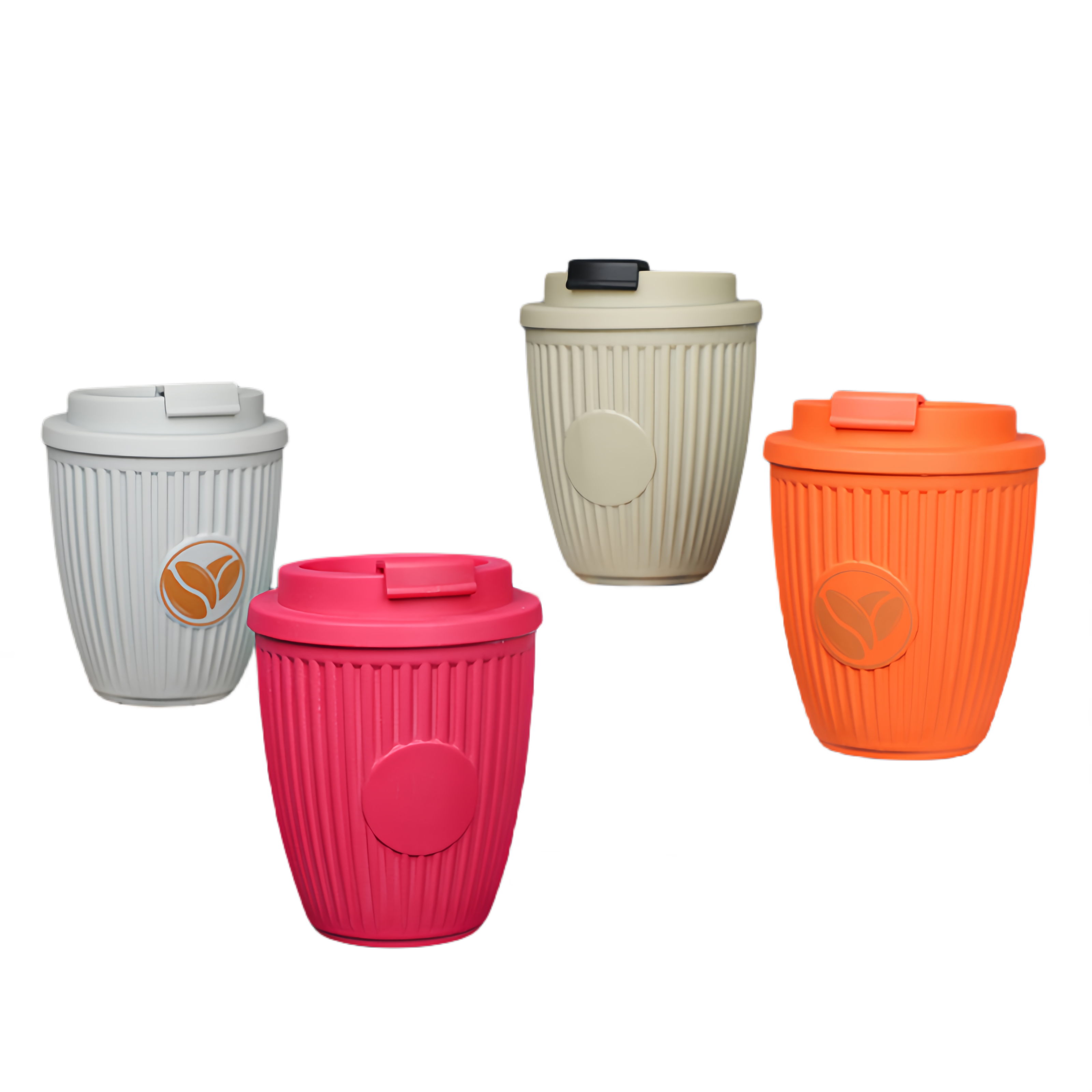 qinge Biodegradable Customizable 250ml Coffee Cup Travel Mug