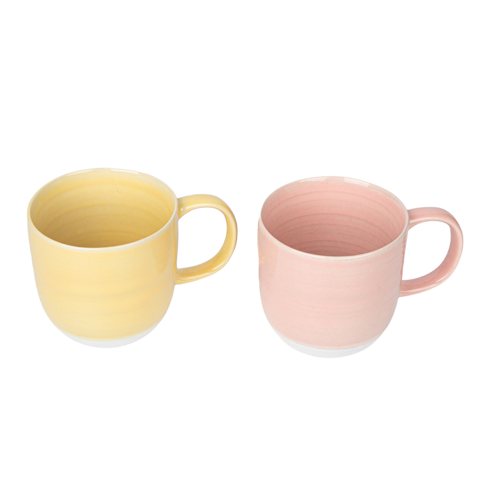 qinge Macaron-Colored Ceramic Cup Customizable Colors
