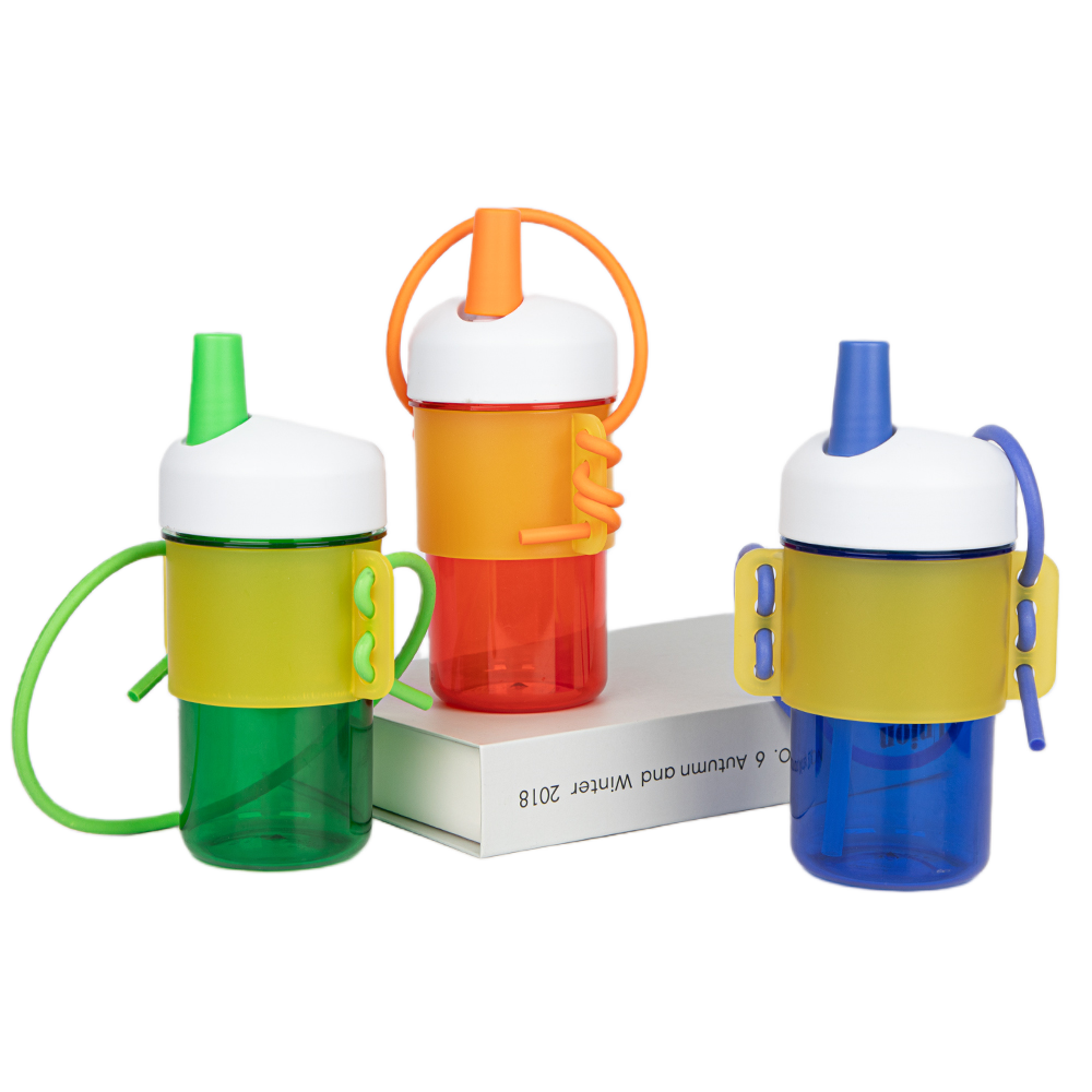 qinge 480ml Tritan+PP Water Cup with Straw